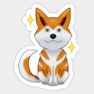 Akita Inu Sticker